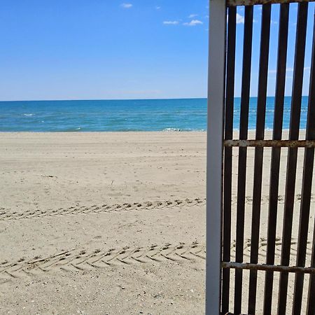 L'Azur 4 Pers Clim Parking Acces Plage Direct เลอบาร์กาแรส ภายนอก รูปภาพ
